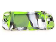 Complete Protective Anti-Slip Soft Camo Silicone Skin Case Set for NS Switch Console - Green