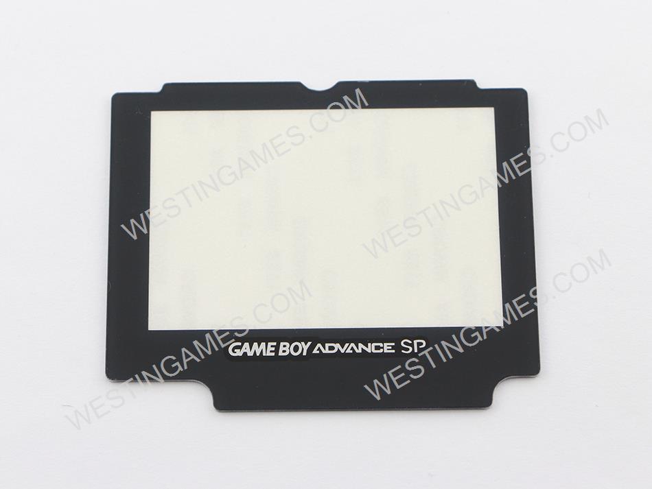 Outer Real Glass Screen Replacement Lens for Nintendo GameBoy GBA Advance SP