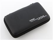 Protecting Hard Pouch Bag Carry Case for New 2DS LL/XL - Black