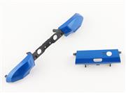 Replacement Original LB RB Trigger Button with Middle Piece for XBOX ONE Slim Controller - Blue