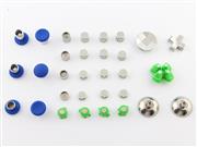 31Pcs Metal Swap Thumsticks Grip D-Pad and ABXY Button Set for all PS4 Controller - Blue
