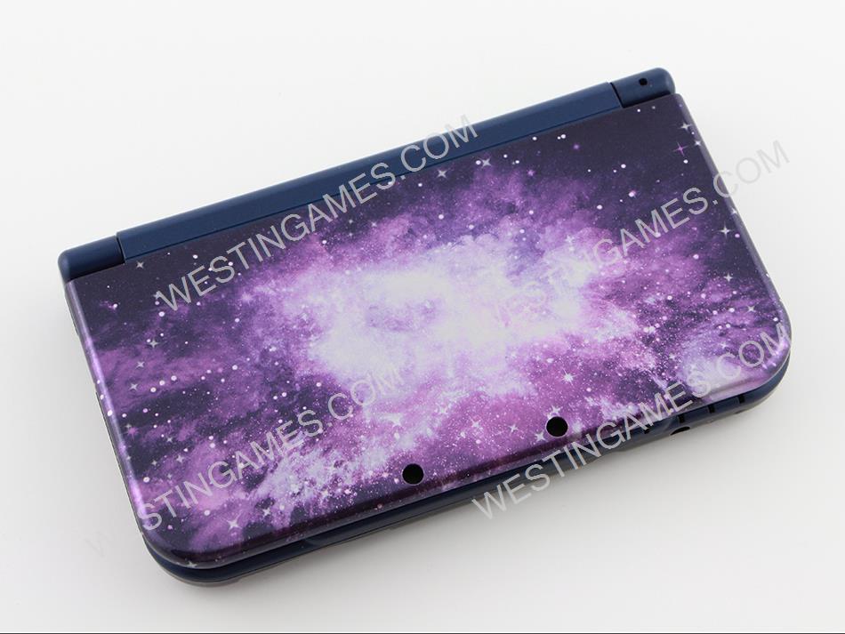 Original Housing Shell Case Replacement Part for NEW 3DS XL/LL - Galaxy Purple