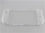 New 3in1 Transparent Crystal Protecting Cover Case for Nintendo Switch Gamepad - Clear 02