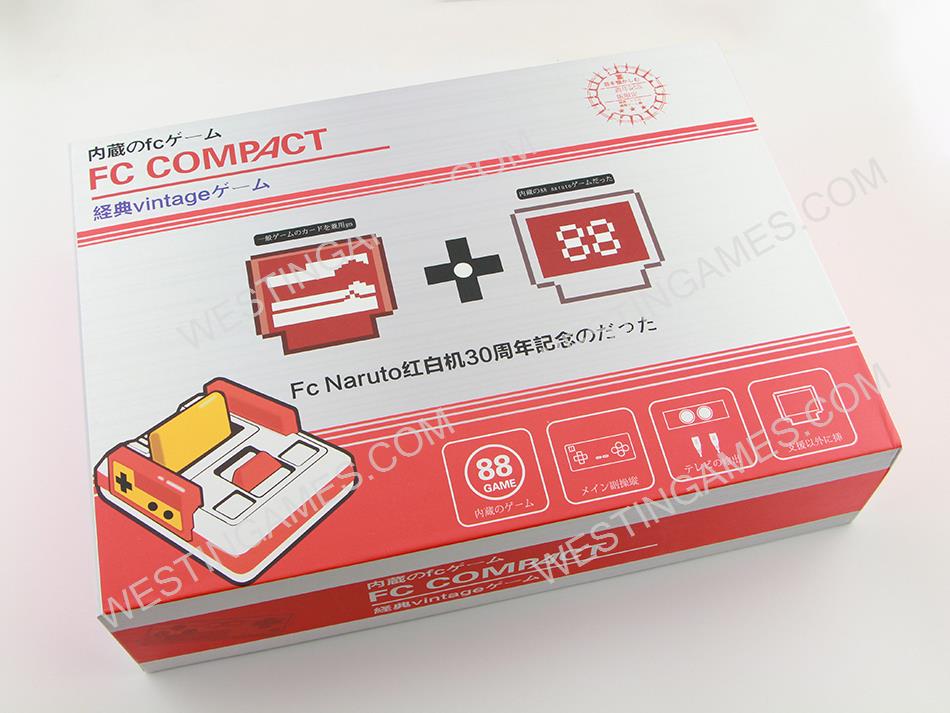 8Bit FC Compact Family Computer Console with Gamepad 500 Games