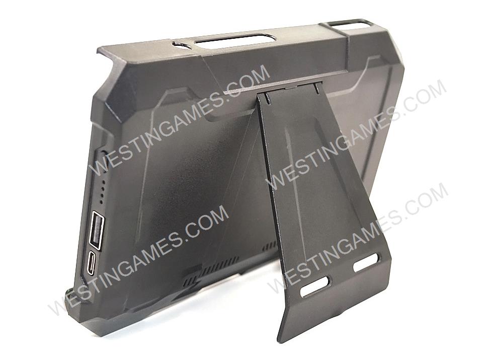 10000Mah External Battery Stand Holder Backup Case Charger Power Bank for NS Switch Phone and Tablet