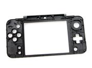 Original Hinge Part Bottom Middle Housing Button Shell for NEW 2DS XL - Black 02