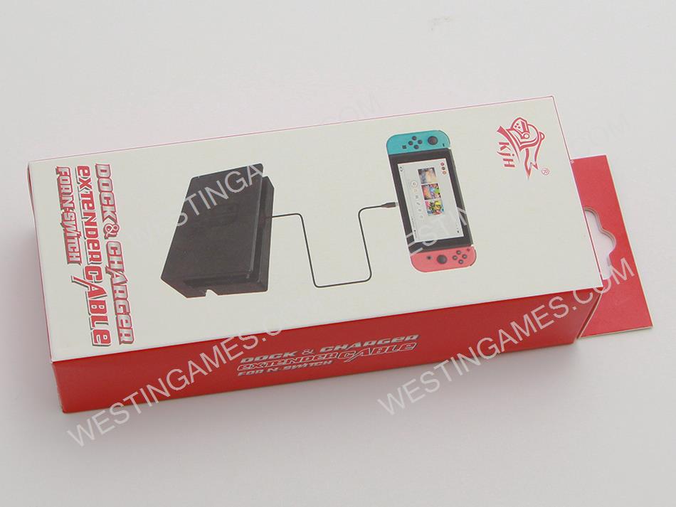 New 3Ft TPE Type-C USB 3.1 Dock and Power Charger Extender Cable for NS Switch