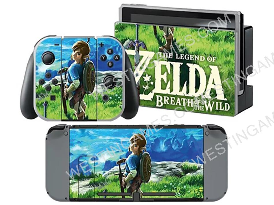 Designer Skin sticker Colourful for NS Switch System + Joy-con Controller Decal - Customs Themes