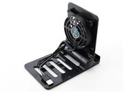Fordable Stand Mount Holder with Cooling Fan Height Adjustable for NS Switch Mobile Phone Tablet 02
