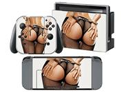 Designer Skin sticker Colourful for NS Switch System + Joy-con Controller Decal - Customs Themes 06