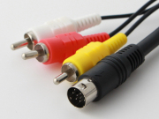 Composite AV RCA Cable Cord Audio Video for Sega Genesis 2 3 03