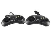 Hamy 2in1 Duo 16Bit Sega Genesis and 8Bit NES FC Video Game System Console 05