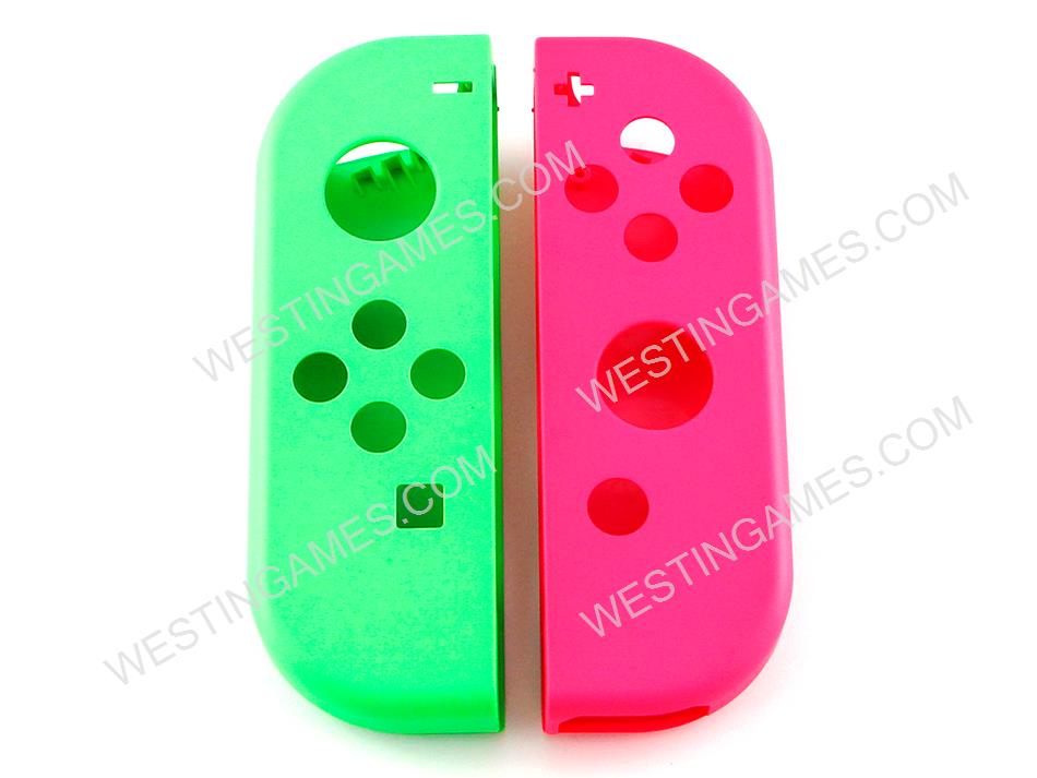 Original Left and Right Housing Cover Case Set for Nintendo switch Joy-con Green and Red