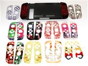 Minithink 3in1 Fashion Design Handfeel Textured Red Protective Cover Case for NS Switch - 10 Themes