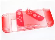 Minithink 3in1 Protective Cover Case Gradient Droplets for NS Switch Joy-con - Red
