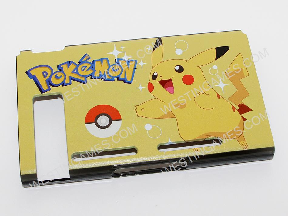 Fashion Design Protective Rear Back Cover Case for NS Switch - Picachu