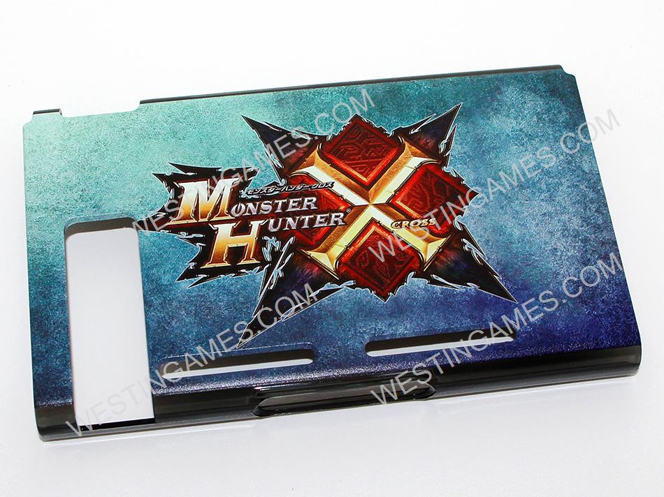 Fashion Design Protective Rear Back Cover Case for NS Switch - Monster Hunter