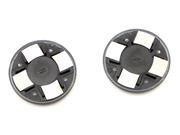 2Pcs Flat D-Pad Button for NS Switch Pro Controller - Clear Black 03