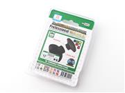 8in1 FPS Magic Removable Plastic Thumbstick Cap XBOX Shape for PS4 and XBOX ONE Controller - Red 04