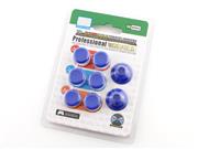 8in1 FPS Magic Removable Plastic Thumbstick Cap XBOX Shape for PS4 and XBOX ONE Controller - Blue