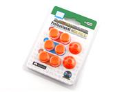 8in1 FPS Magic Removable Plastic Thumbstick Cap XBOX Shape for PS4 and XBOX ONE Controller - Orange