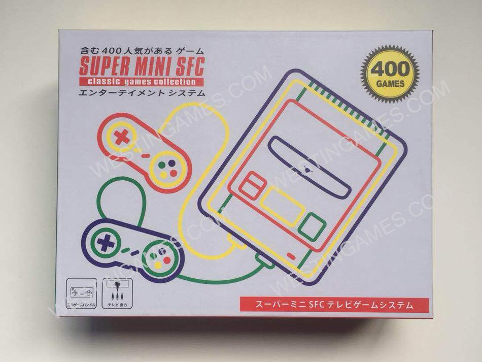Super NES SFC Mini Retro Classic Game Console Entertainment 400 Games AV Out
