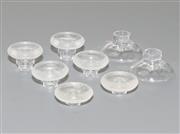 8in1 FPS Magic Removable Plastic Thumbstick Cap XBOX Shape for PS4 and XBOX ONE Controller - Clear 02