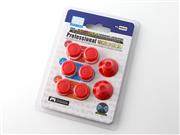 8in1 FPS Magic Removable Plastic Thumbstick Cap PS4 Shape for PS4 and XBOX ONE Controller - Red