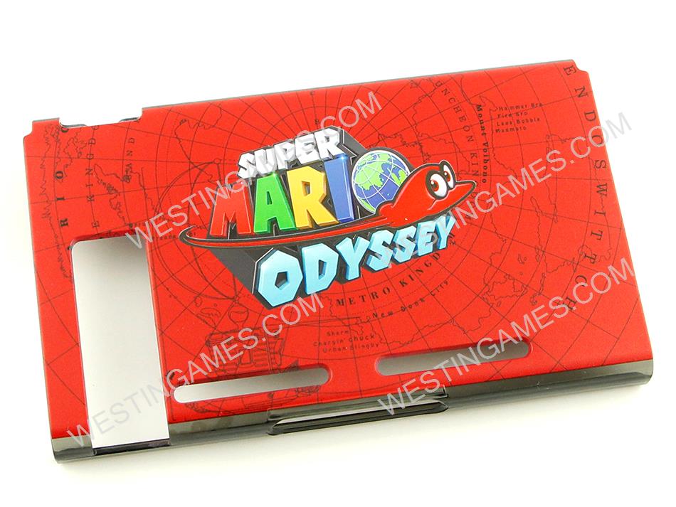 Fashion Design Protective Rear Back Cover Case for NS Switch - Super Mario Odyssey