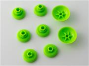 8in1 FPS Magic Removable Plastic Thumbstick Cap XBOX Shape for PS4 and XBOX ONE Controller - Green 03