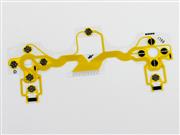 Original Conductive Film Keypad Flex Ribbon Cable Parts for PS4 Controller JDM-001/010/020 - Yellow