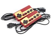 Cute 8Bit FC Compact Family Computer Mini Console Mini Gamepad with 600 Games Dual HDMI and AV Out 05