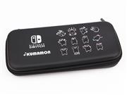 Black EVA Hard Carrying Case Travel Pouch for Nintendo NS Switch - Kumamon 02