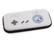 Grey EVA Hard Carrying Case Travel Pouch for Nintendo NS Switch - SNES Controller