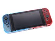 Minithink Upgrade 3in1 Complete Protective Cover Case Gradient Droplets for NS Switch - Blue/Red 05