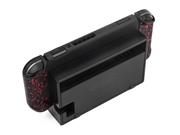 Minithink Upgrade 2in1 Handfeel Textured Red Protective Cover Case for NS Switch 05