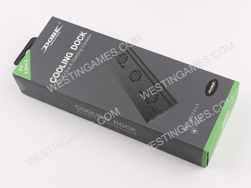 Cooling Fan Dock Stand with 3 Fans for XBOX ONE X Console