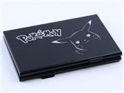 6 Slots Aluminium Metal Game Card Cartridge Storage Case Box Black for NS Switch - Pokemon