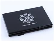 6 Slots Aluminium Metal Game Card Cartridge Storage Case Box Black for NS Switch - Monster Hunter XX