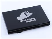 6 Slots Aluminium Metal Game Card Cartridge Storage Case Box Black for NS Switch - Mario Odyssey