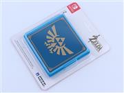 12 Slots Zelda Hylian Crest Game Card Cartridge Storage Case Box for NS Switch - Blue