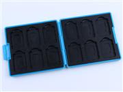 12 Slots Zelda Hylian Crest Game Card Cartridge Storage Case Box for NS Switch - Blue 04