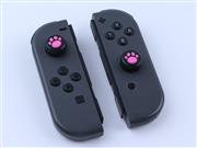 Premium Cute Cat Claw Design Anti-slip Thumb Stick Grips Caps for Nintendo Switch Joy-con Red 03