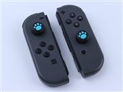 Premium Cute Cat Claw Design Anti-slip Thumb Stick Grips Caps for Nintendo Switch Joy-con Blue 03