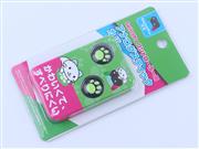 Premium Cute Cat Claw Design Anti-slip Thumb Stick Grips Caps for Nintendo Switch Pro Green