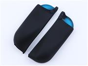 Protective Anti-Slip Soft Splatooh 2 Silicone Skin Case for Switch Joy-Con Controller - Black/Blue 02