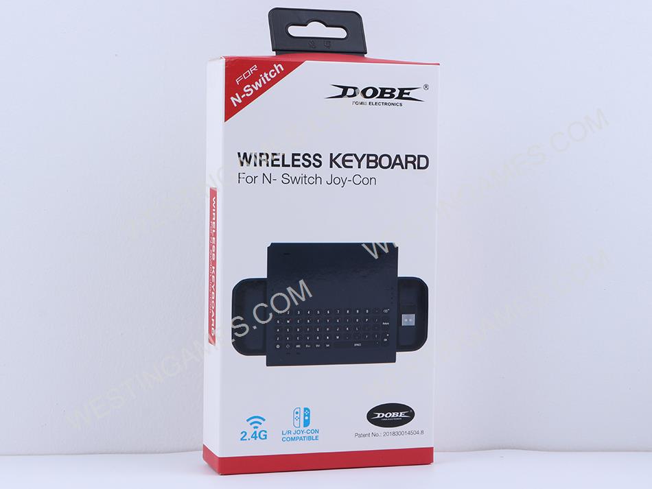 Dobe 2.4g Wireless Gamepad Chatpad Keyboard for NS Switch Joy-con