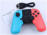 New Wireless Bluetooth Pro Gamepad Controller with Turbo for NS Switch Console Red-Blue 02