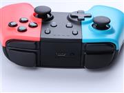New Wireless Bluetooth Pro Gamepad Controller with Turbo for NS Switch Console Red-Blue 06