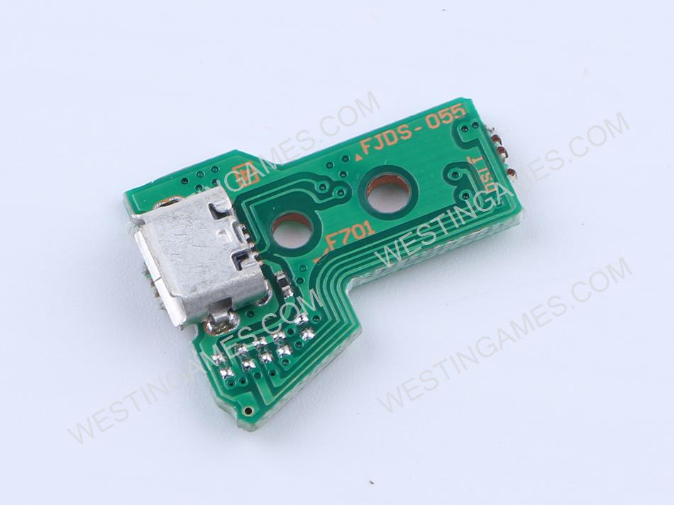 12Pin Connector USB LED Charging Board for PS4 Slim and Pro JDS-055 Dualshock 4 Controller